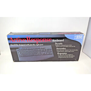 NEW Vintage IBM Active Response Keyboard 09N5545 Factory *SEALED* fast shipping